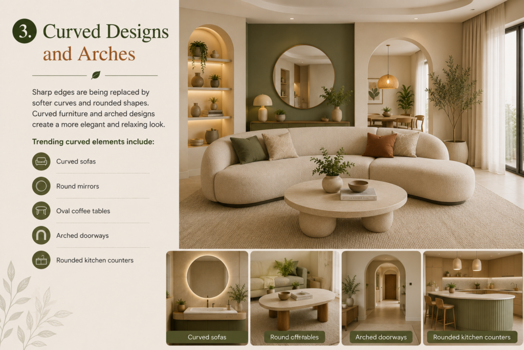 Curved Designs and Arches