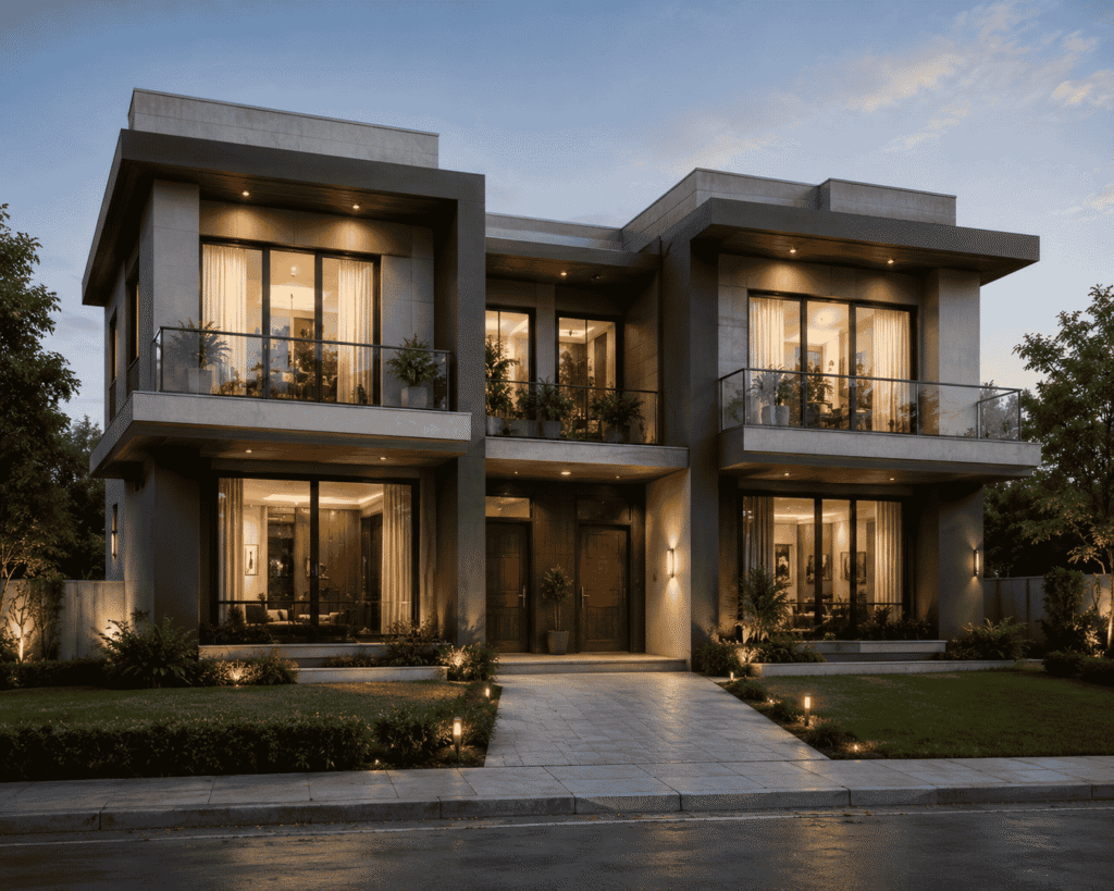 Duplex house image