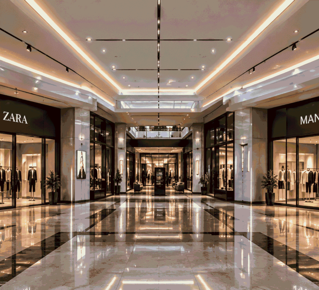 Retail store construction image